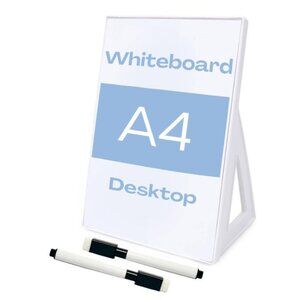 White Board Dry Erase Board 11.8 x 8.3 Inches NIB